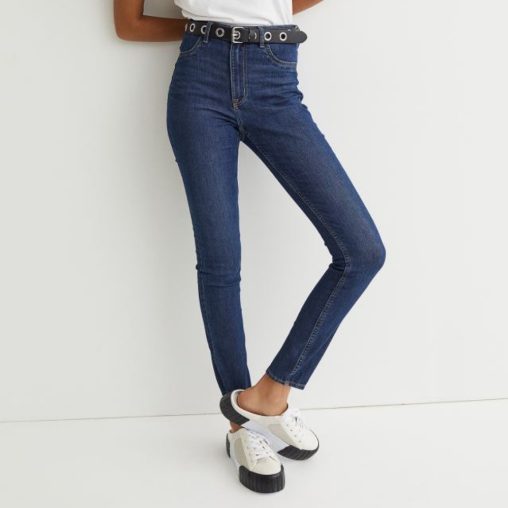 super skinny high waisted jeans